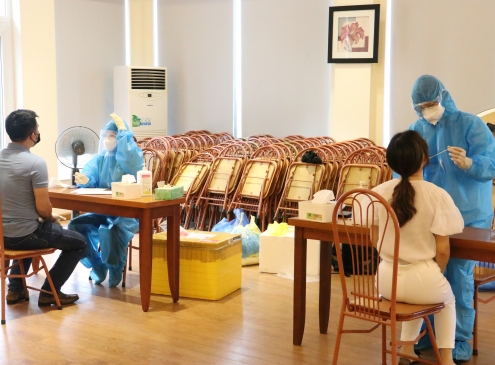 Cotana Group xét nghiệm Covid 19 cho CBNV 